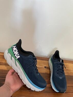 Hoka Clifton 7 Navy Blue Men's Shoes Size 13
